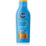 Nivea SUN Protect &amp; Bronze lotiune de protectie solara intensiva SPF 20 200 ml