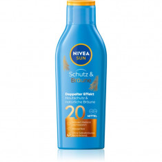 Nivea Sun Protect & Bronze lotiune de protectie solara intensiva SPF 20 200 ml