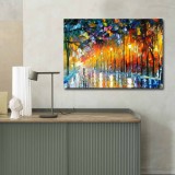 Cumpara ieftin Tablou canvas FAMOUSART-026 Multicolor 70x100x3 cm