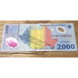 (1) Romania bancnota 2000 lei 1999