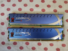 Kit Dual Channel Memorie Ram HyperX Genesis 8 GB (2 X 4 GB) 1600Mhz. foto