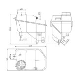 Mahle Vas de expansiune, racire Behr