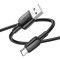 CABLU alimentare si date Borofone BX93, Fast Charging Data Cable pt. smartphone, USB la USB Type-C 27W, 1m, negru 6941991103155 (timbru verde 0.18 lei