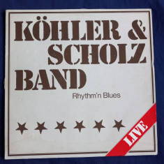 LP : Kohler & Scholz Band - Rhythm'n Blues _ Lava Rec, Germania, 1980 _ VG+/VG+