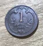 MNDSTR AUT1 Austroungharia 1 heller 1901