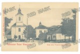 3839 - VISEUL de SUS, Maramures, Church, Litho, Romania - old postcard - unused