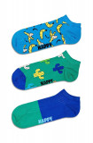 Happy Socks sosete Banana Low Socks 3-pack