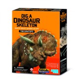 Set educativ Sapa si descopera Dinozauri - Triceratops, 4M