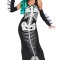 M544-1 Costum tematic Skeleton Siren