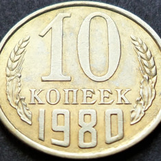 Moneda 10 COPEICI - URSS (RUSIA), anul 1980 * cod 3757 B