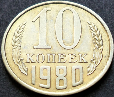 Moneda 10 COPEICI - URSS (RUSIA), anul 1980 * cod 3757 B foto
