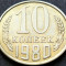 Moneda 10 COPEICI - URSS (RUSIA), anul 1980 * cod 3757 B