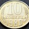 Moneda 10 COPEICI - URSS (RUSIA), anul 1980 * cod 3757 B