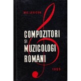 Viorel Cacoveanu - Compozitori si muzicologi romani - Mic lexicon - 119452