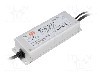 Alimentator pentru LED, 35...71V DC, 1,05A, 75W, MEAN WELL - ELG-75-C1050B