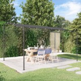 Gossi copertina, antracit, 4x3 m, 180 g/m2, material textil si otel