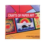 Set educativ Arta cu hartie mototolita, Craft of Paper Art, +3 ani