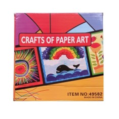Set educativ Arta cu hartie mototolita, Craft of Paper Art, +3 ani