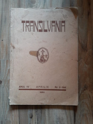 Revista Transilvania nr.2/1941 foto