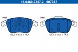 ATE 13.0460-7367.2 set placute frana,frana disc