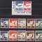 ROMANIA 1946 LP 199 LP 200 OSP DANTELAT+NEDANTELAT+POSTA AERIANA SERII MNH