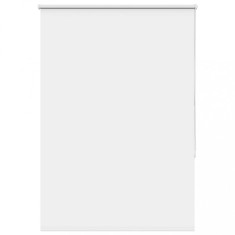 vidaXL Jaluzea cu role opace alb 110x130 cm Lățime material 105,7 cm