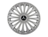 Cumpara ieftin Set 4 capace roti pentru Mercedes, model Dino Gray, R15