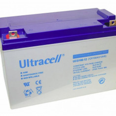 Acumulator plumb acid cu gel Ultracell 12V 100Ah terminal F10