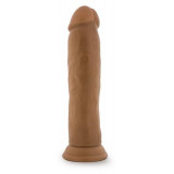 Dildo Realist Dr. Skin Suction Cup Mocha 24 cm