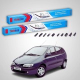 Cumpara ieftin Ștergătoare Renault Megane Scenic I MPV 1996-2001 | Set Față Flat Premium &ndash; TeamCar&reg;