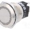 Intrerupator anti-vandalism, ON-(ON), &Oslash;19mm, EAO, 82-5151.1133
