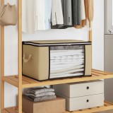 vidaXL Cutie de depozitare cu fereastră laterală transparentă 6 pcs 42024675