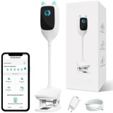 Baby Monitor WatchMe WiFi,2in1 Multi View BIRAI&reg;, UltraHD, Night Vision, Aplicatie Telefon, Zoom, Dual Way Audio, Siguranta Somnului, Senzor Miscare s