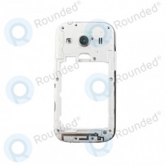 Husa de mijloc alb pentru Samsung Galaxy Ace 4 (G357F).