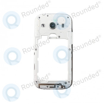 Husa de mijloc alb pentru Samsung Galaxy Ace 4 (G357F). foto
