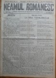 Ziarul Neamul romanesc , nr. 44 , 1915 , din perioada antisemita a lui N. Iorga