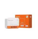 Senzor Zigbee Sonoff SNZB MINI L2 Temperatura, Umiditate, Monitorizare LCD