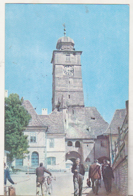 bnk cp Sibiu - Turnul Sfatului - circulata foto