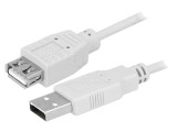 Cablu USB 2.0 A-A 3m Gri