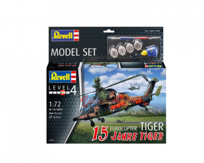 Revell Set de construit aeromodel elicopter Tiger, aniversare 15 ani foto