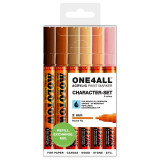 Set Markere Molotow ONE4ALL 127HS Character 6 / set 2 mm