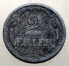 1.177 UNGARIA WWII 2 FILLER 1943, Europa, Zinc