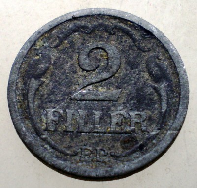 1.177 UNGARIA WWII 2 FILLER 1943 foto