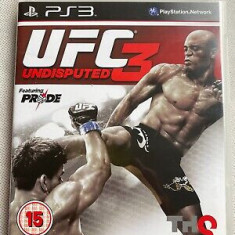 Joc Original PS3 UFC 3 Undisputed Complet Livrare gratuita!