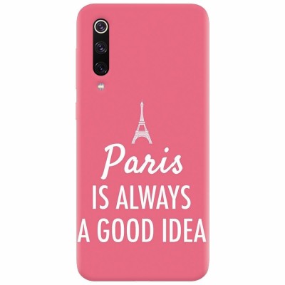 Husa silicon pentru Xiaomi Mi 9, Paris Is Always A Good Idea foto