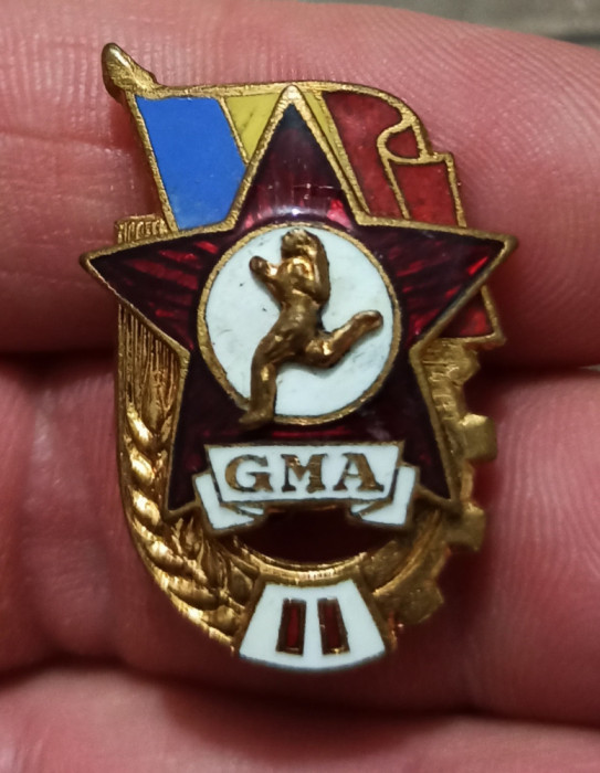 Insigna GMA II, Gata pentru Munca si Aparare