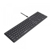 Tastatura Wired USB HAVIT KB252, USB-C, 1.5m, Neagra