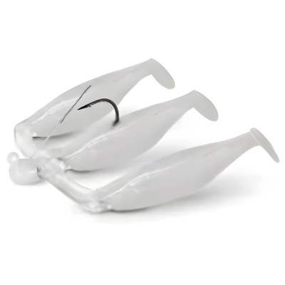 Shad Mann&amp;#039;s Three For All Silver Shiner, 10cm, 1buc/pac foto