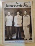 Revista nazista austria 17 august 1939-foto a. hitler,goebbels,germania nazista