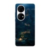 Husa compatibila cu Huawei P40 model Tribal Fire, Silicon, TPU, Viceversa, Transparent, Carcasa
